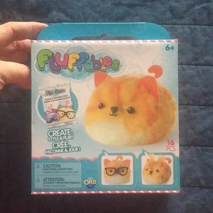 Orb Fluffables/“Pumpkin” with Mystery Accessory/Create, Style & Play!